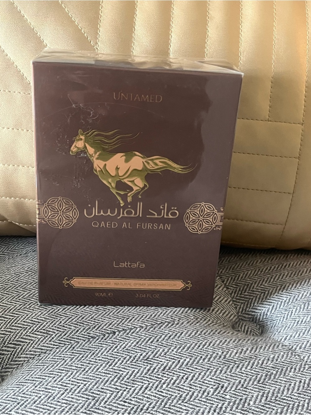 Lattafa Qaed Al Fursan Untamed Eau de Parfum Spray 100 ml. / 3.4 oz. Sealed